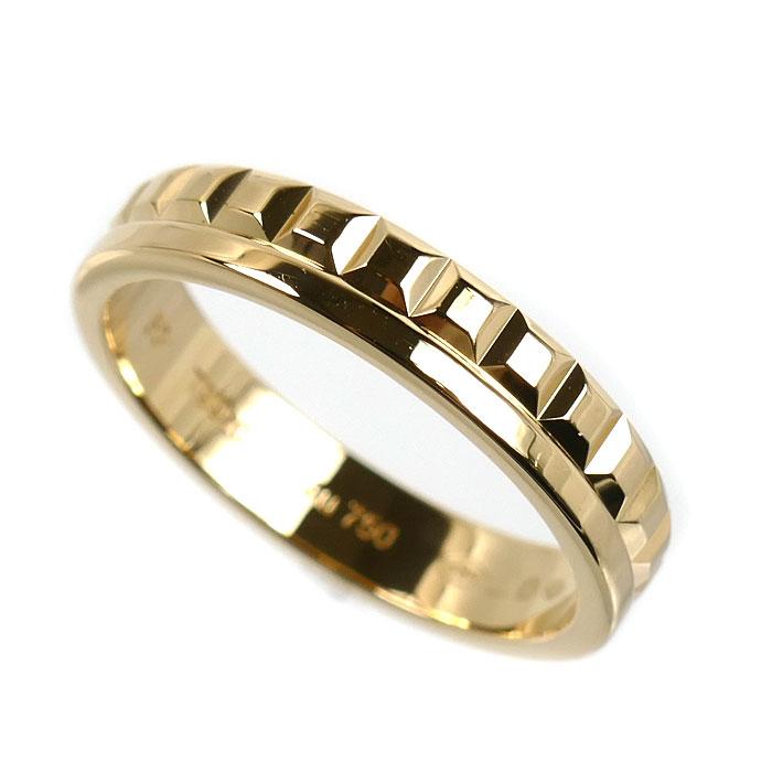 BOUCHERON ブシュロン キャトル ラディアント リングK18YG 美品 BOUCHERON（ブシュロン） K18YG イエローゴールド キャトル ラディアン