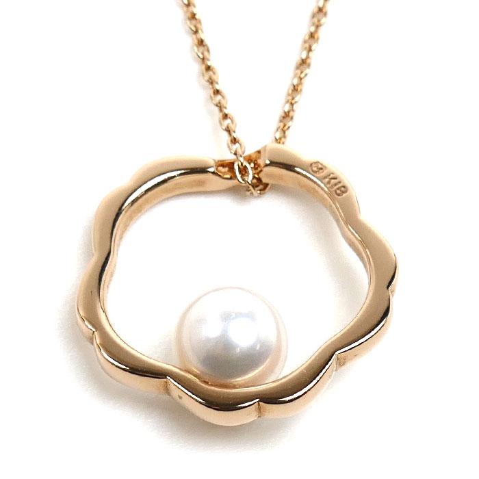 MIKIMOTO（ミキモト） K18PG ピンクゴールド ネックレス PP-20620I