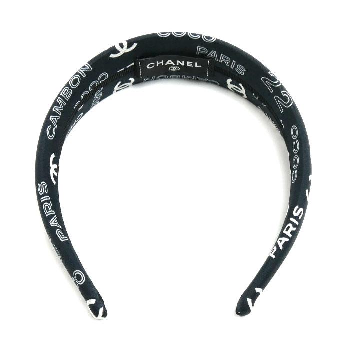 CHANEL（シャネル） シルク ココマーク カチューシャ ヘアアクセサリー