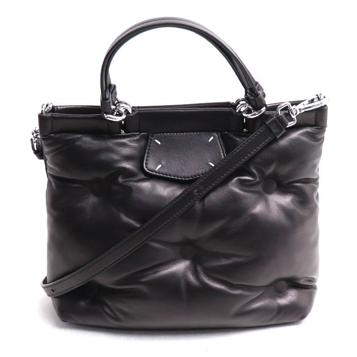 美品★メゾン　マルジェラ　グラムスラム　2way ショルダーバッグ　ラムレザー メゾンマルジェラ グラム スラム スモール 2Wayショルダーバッグ