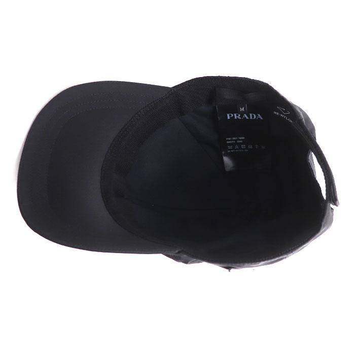 PRADA（プラダ） Re-Nylon ベースボールキャップ キャップ ブラック