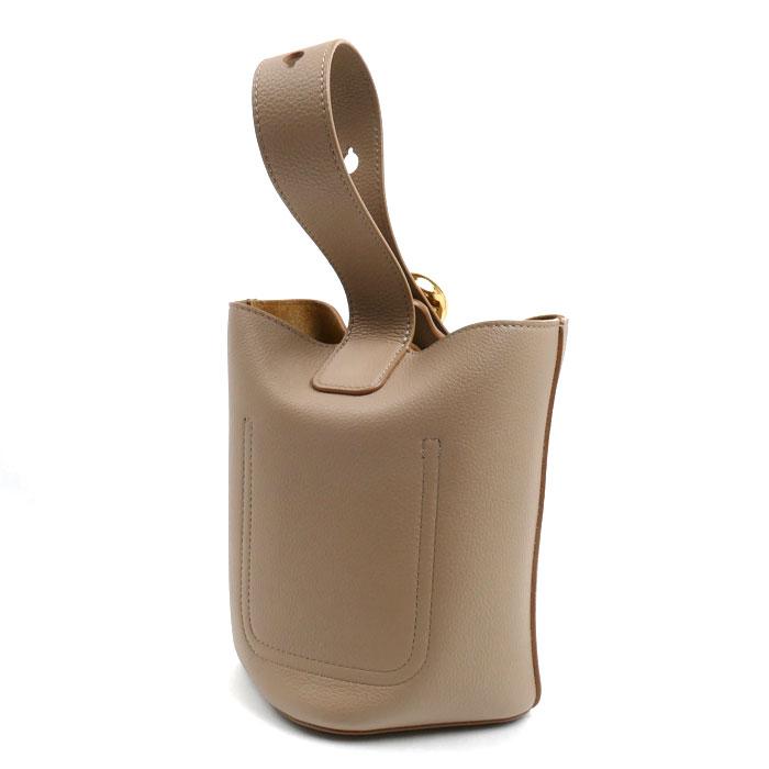 LOEWE（ロエベ） ペブル バケット ミニ 2Wayショルダーバッグ サンド