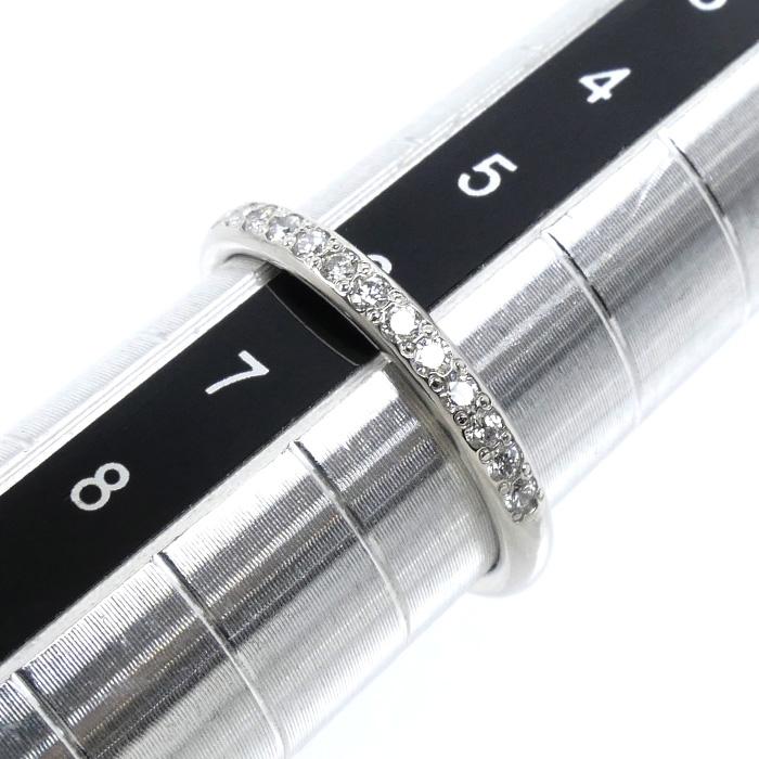 VENDOME AOYAMA シルバーリング　9号 Vendome Aoyama ヴァンドーム青山 Pt997 ハーフエタニティ リング