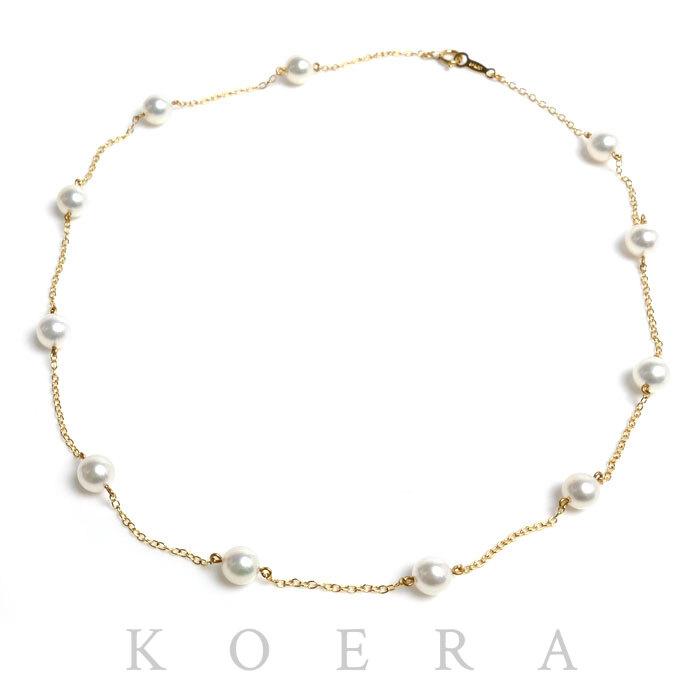 MIKIMOTO（ミキモト） K18YG イエローゴールド ステーション