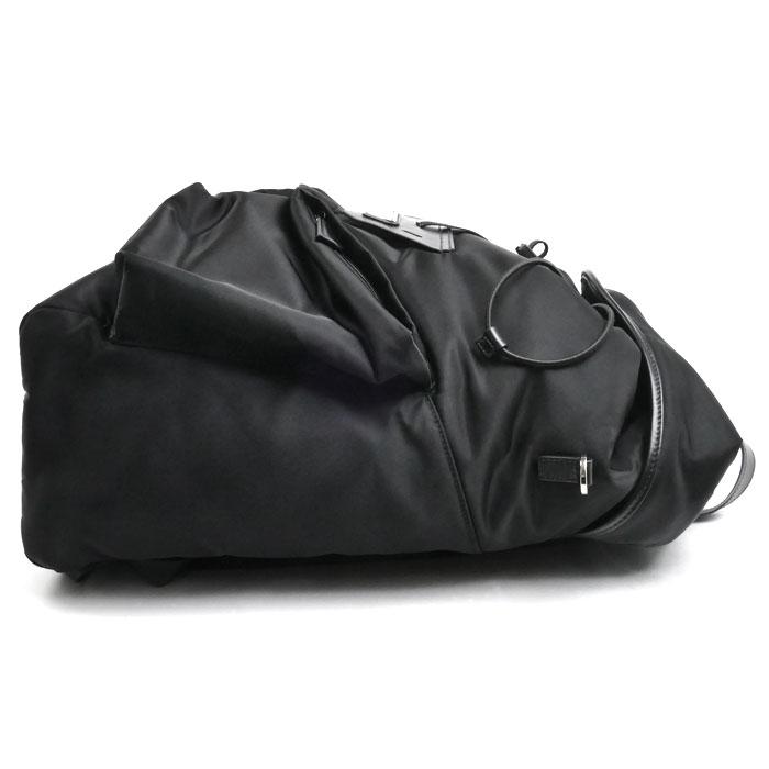 [PRADA] テスートナイロン リュック ブラック 正規品 内側ダメージあり PRADA（プラダ） テスート Re-Nylon リュック・デイパック ブラック