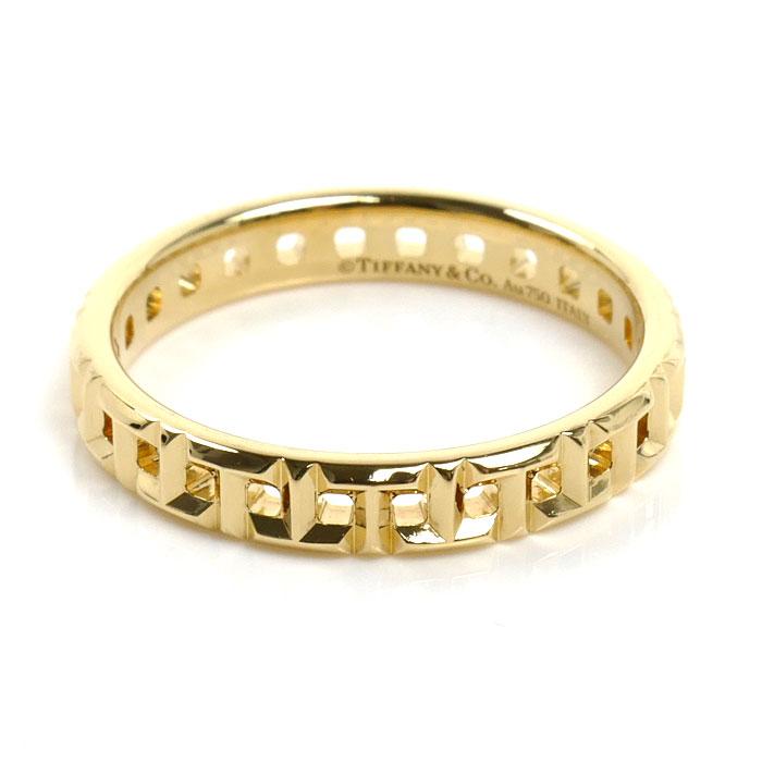 TIFFANY&Co.（ティファニー） K18YG イエローゴールド Tトゥルー