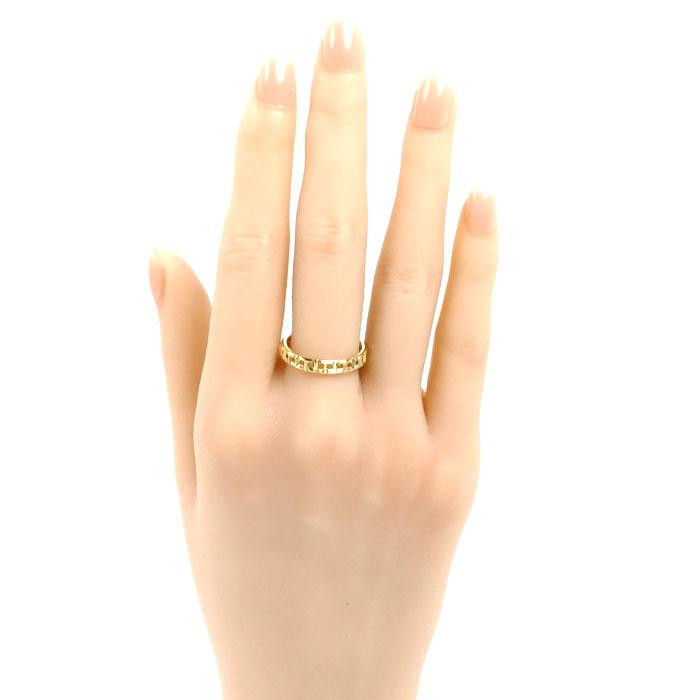 TIFFANY&Co.（ティファニー） K18YG イエローゴールド Tトゥルー