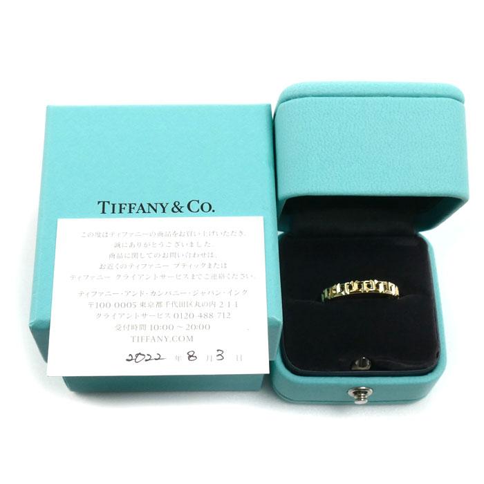 TIFFANY&Co.（ティファニー） K18YG イエローゴールド Tトゥルー