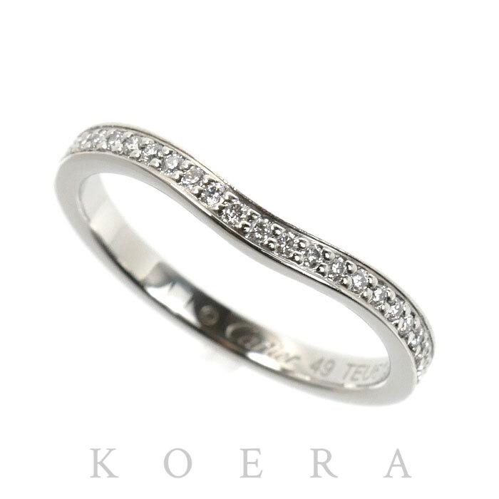 Cartier（カルティエ） Pt950プラチナ バレリーナカーブ ハーフ