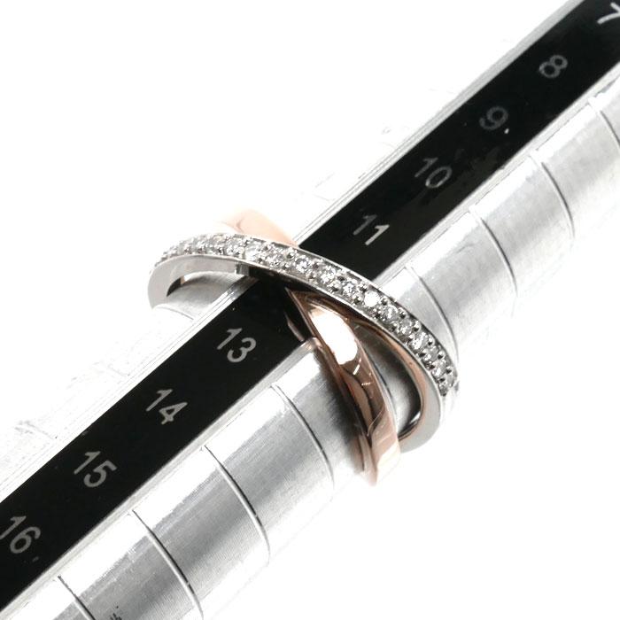 Vendome Aoyama ヴァンドーム青山 K18PG/Pt950 リング・指輪