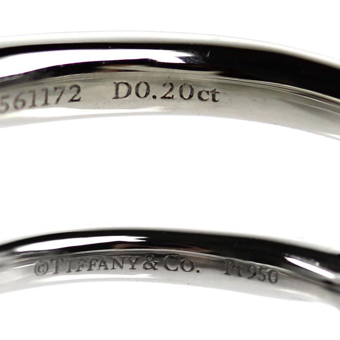 TIFFANY&Co.（ティファニー） Pt950プラチナ ハーモニー ハーフ