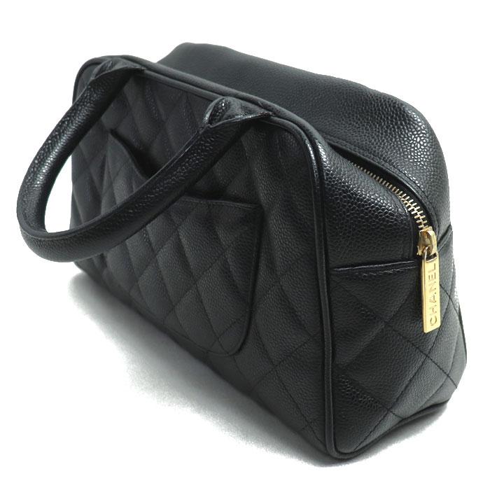 CHANEL（シャネル） ミニボストン ハンドバッグ ブラック A20996