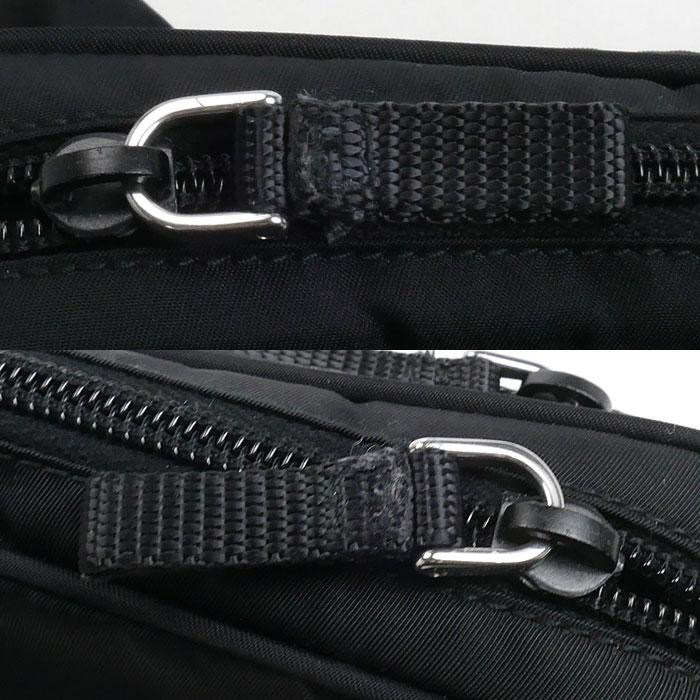 PRADA（プラダ） ウエストポーチ ボディバッグ ブラック VA0977 ユニ