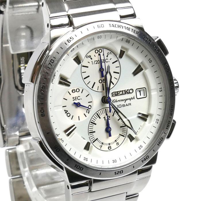 SEIKO（セイコー） クロノグラフ 腕時計 電池式 7T92-0KG0 メンズ 中古