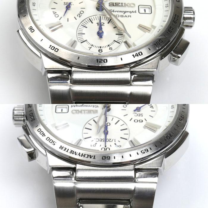 SEIKO（セイコー） クロノグラフ 腕時計 電池式 7T92-0KG0 メンズ 中古