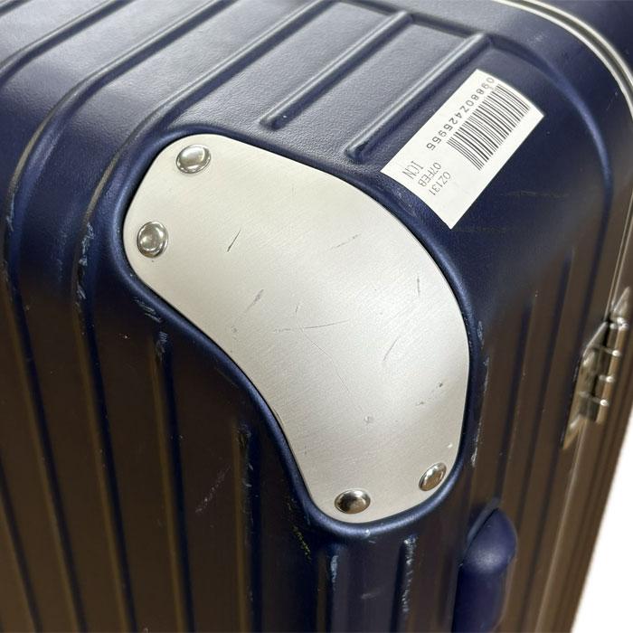 新品未使用 リモワ ハイブリッド チェックインM 62L TSA グロス ブルー