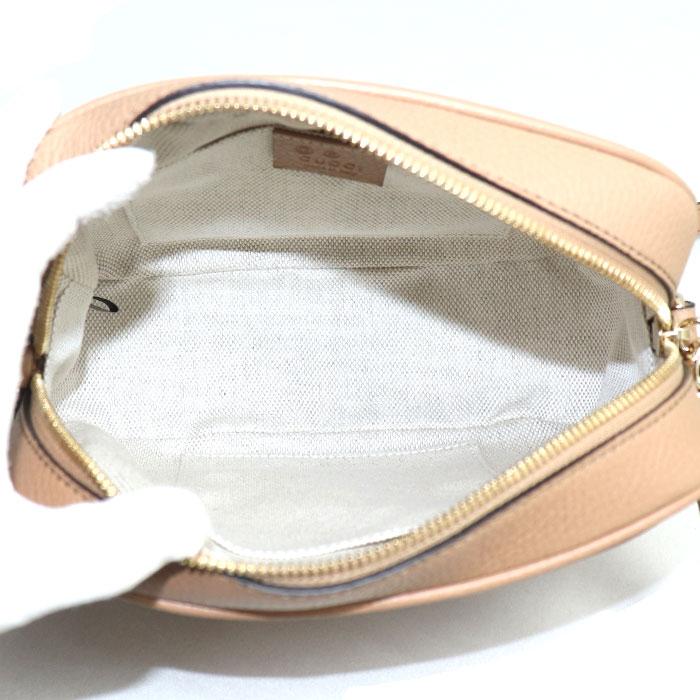 GUCCI グッチ ソーホー ディスコ ショルダーバッグ ベージュ 722319 