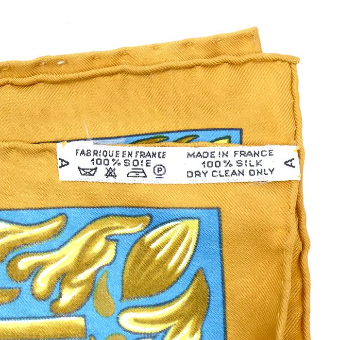 エルメス カレ90 JUNQUES ET SAMPANS 船 HERMES（エルメス） カレ90 JUNQUES ET SAMPANS 船 スカーフ