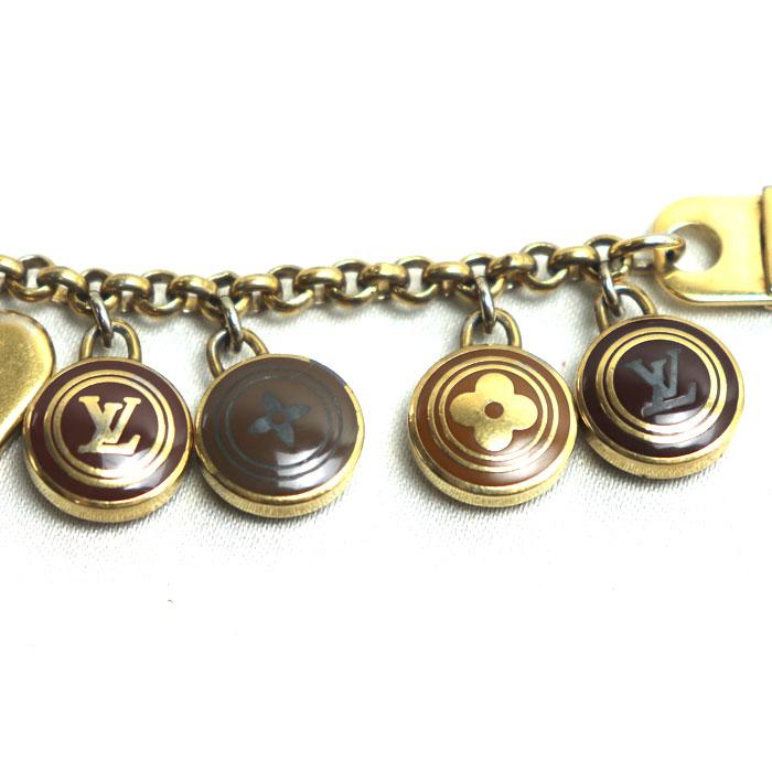 ルイヴィトン LOUIS VUITTON ポルトクレ・カンヌ M65383 バッグチャーム キーホルダー メタル ゴールド LOUIS VUITTON（ルイ・ヴィトン） ポルトクレ・シェンヌ パスティーユ