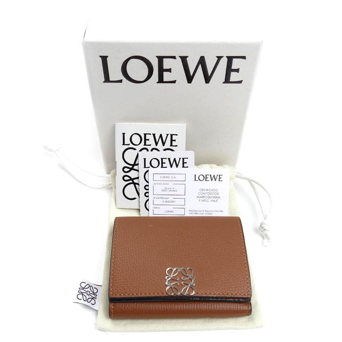 LOEWE（ロエベ） アナグラム トライフォールド ウォレット 三つ折り