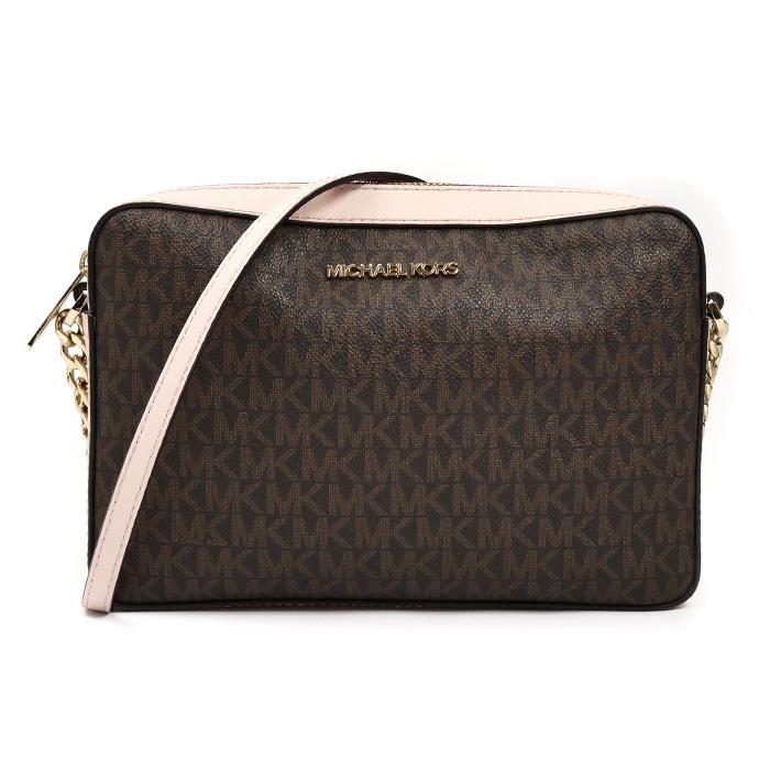 マイケルコース ラージ ダリア ショルダーバッグ 新品未使用品 タグ付き MICHAEL KORS（マイケルコース） JET SET ITEM EW クロスボディ ラージ