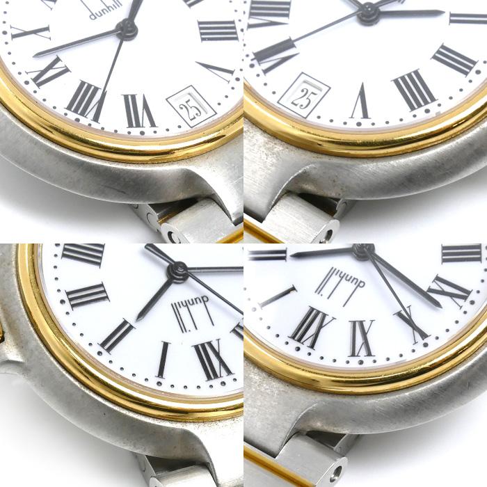 完動美品 dunhill ダンヒル ミレニアム 腕時計 金銀コンビ 電池交換済 dunhill（ダンヒル） ミレニアム 腕時計 電池式 メンズ 中古 : 古恵良