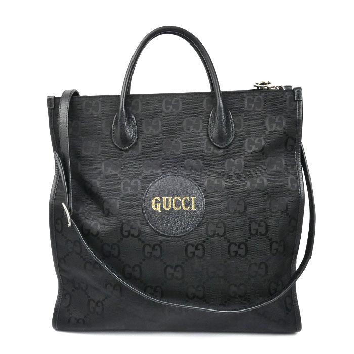GUCCI グッチ オフ ザ グリッド 2Wayショルダーバッグ ブラック 630355 メンズ【中古】 GUCCI（グッチ） オフ ザ グリッド 2Wayショルダーバッグ ブラック