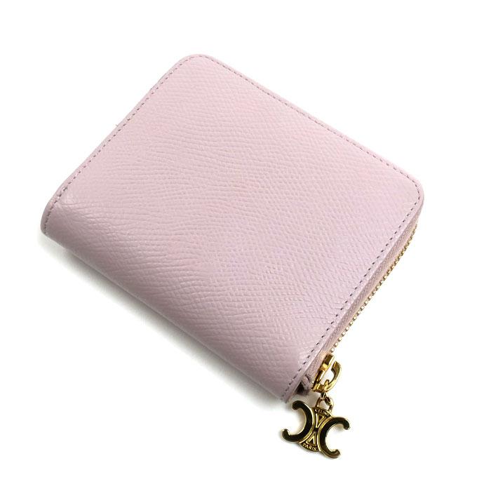 CELINE（セリーヌ） スモール ジップウォレット トリオンフチャーム 二