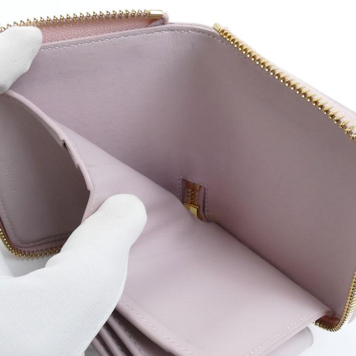 CELINE（セリーヌ） スモール ジップウォレット トリオンフチャーム 二