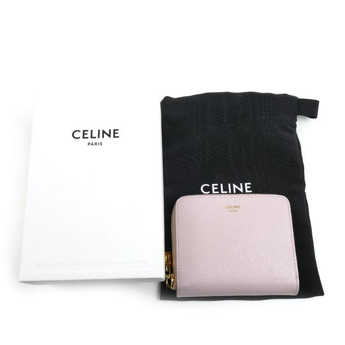 CELINE（セリーヌ） スモール ジップウォレット トリオンフチャーム 二