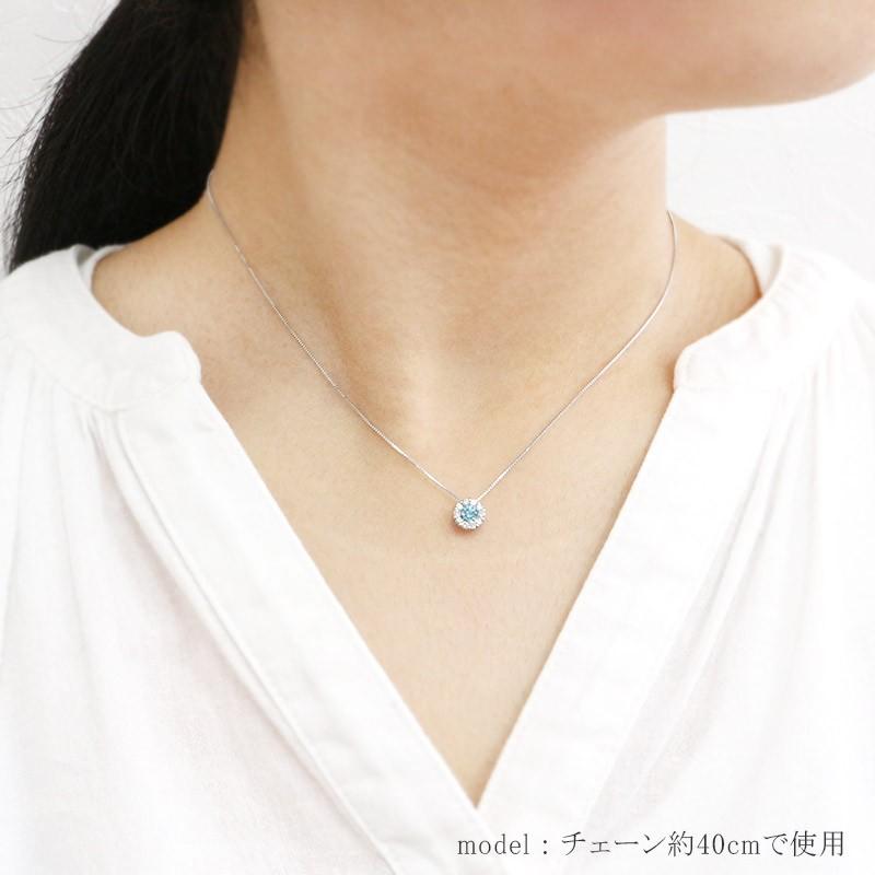 ダイヤモンド ネックレス レディース ペンダント K18 18金 18k ホワイトゴールド アイスブルー ダイヤ 0 35ct 日本製 Nk セレクトジュエリーコフ 通販 Yahoo ショッピング
