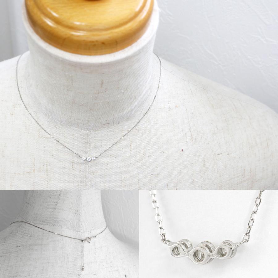 pt900 ダイヤモンド ネックレス レディース ペンダント 0.3ct