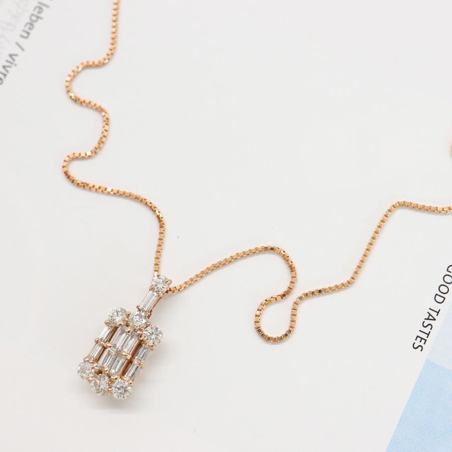 ダイヤモンド ネックレス レディース ペンダント 0.5ct K18 18金 ダイヤモンド ネックレス レディース ペンダント 0.5ct K18 18金