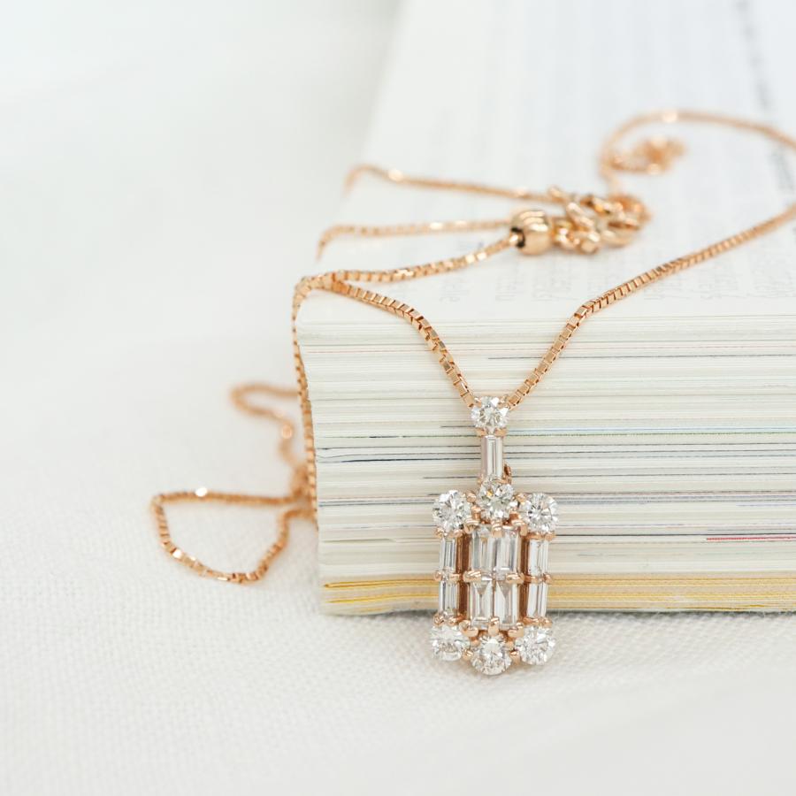 ダイヤモンド ネックレス レディース ペンダント 0.5ct K18 18金 ダイヤモンド ネックレス レディース ペンダント 0.5ct K18 18金