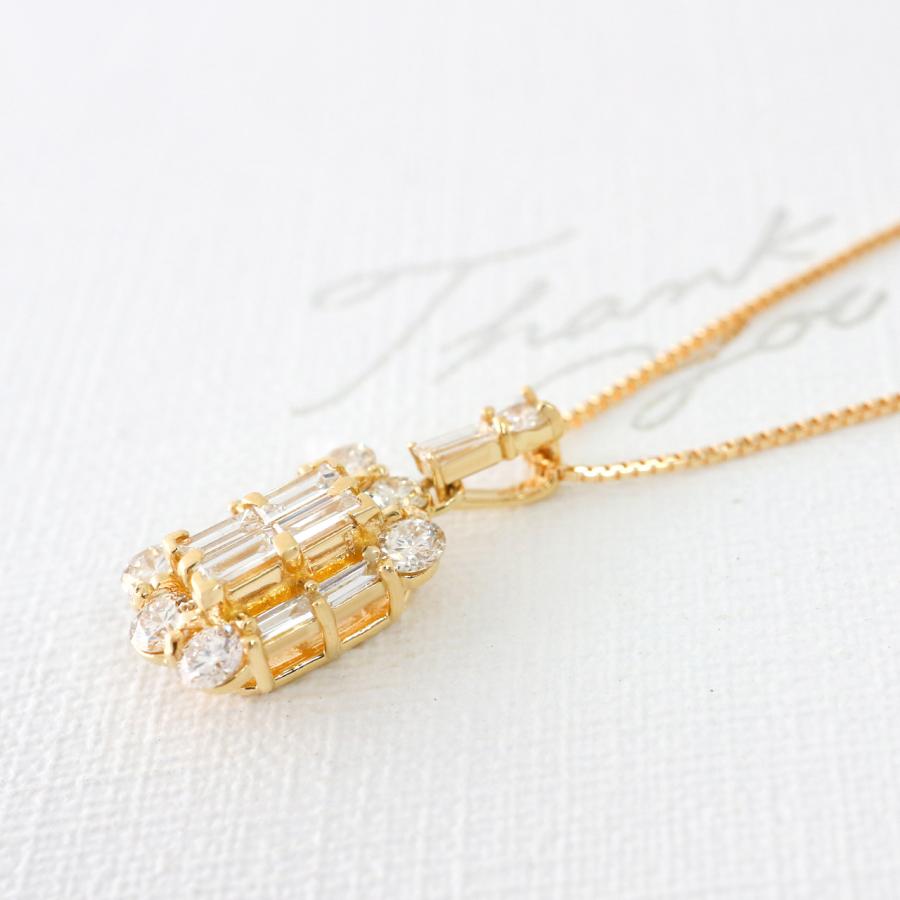 ダイヤモンド ネックレス レディース ペンダント 0.5ct K18 18金 ダイヤモンド ネックレス レディース ペンダント 0.5ct K18 18金