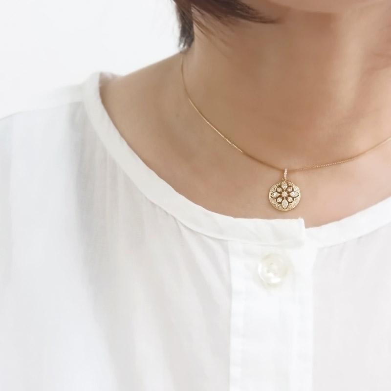 maki❣️訳あり k18 ダイヤ 0.10 ハート ヘッド maki❣️訳あり