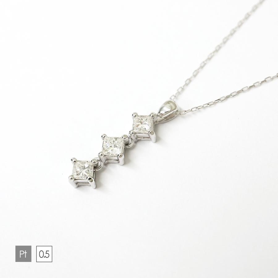 ダイヤモンド ネックレス ペンダント レディース 0.3ct pt900 pt850