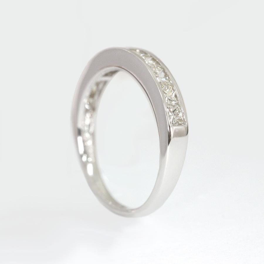 ダイヤモンド リング プラチナ 指輪 レディース pt900 プリンセス 1ct