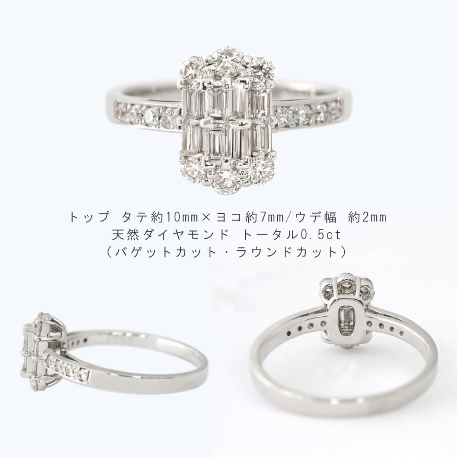 ダイヤモンド リング 指輪 レディース 18金 k18 18k イエロー ホワイト 
