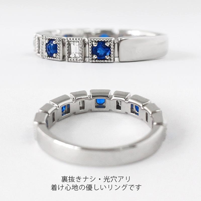 k18WG天然石ダイヤモンドリング