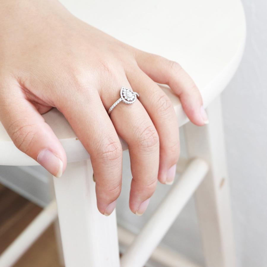 ダイヤモンド リング 指輪 レディース 0.5ct k18 18金 18k イエロー 