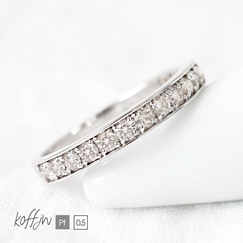 リング 指輪 ダイヤモンド レディース 0.5ct プラチナ pt900 ダイヤ  