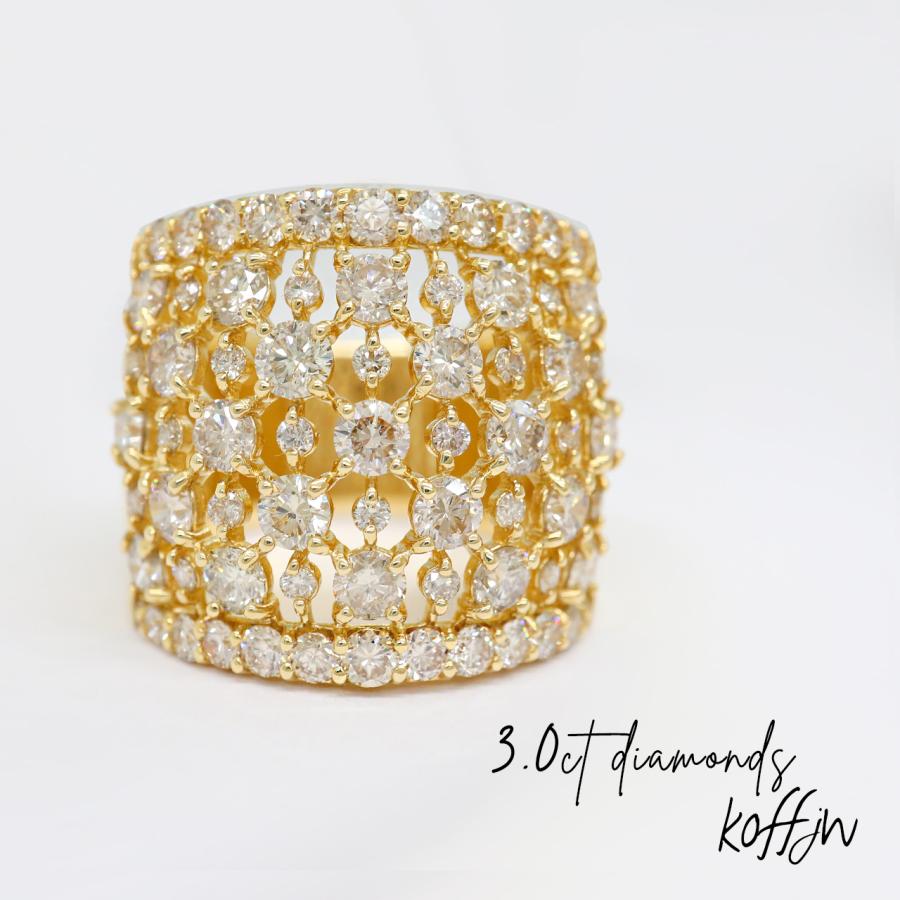 (C103109)K18 YG リング ダイヤモンド0.13ct 約11～12号 C103109)K18 YG リング ダイヤモンド0.13ct 約11～12号