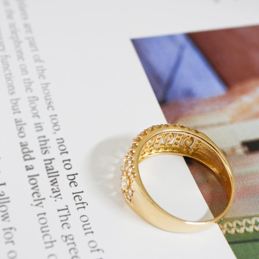 k18 ダイヤモンド リング レディース 指輪 1ct 1カラット 18金 