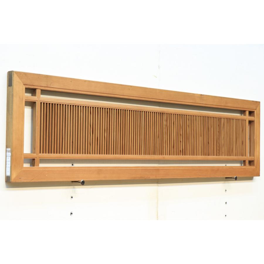 プレゼントを選ぼう 古福庵 E9527 1枚 井桁枠で縦繁を囲う伝統的なデザインの欄間 和 アンティーク Discoversvg Com