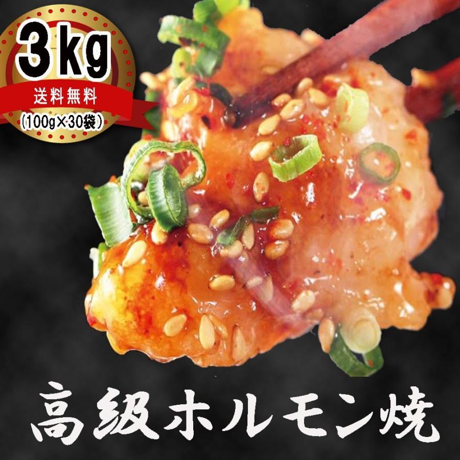 お買い物マラソン限定☆ ホルモン 焼肉 ホルモン焼き3kg(100gずつ小分け) お取り寄せグルメ BBQ 国産牛 大トロ ホルモン ギフト プレゼント ホルモン 送料無料 塩ホルモン バーベキュー 塩ホルモン 焼き肉 塩 ホルモン 焼肉 ホルモン 180 g 3パック 3000円