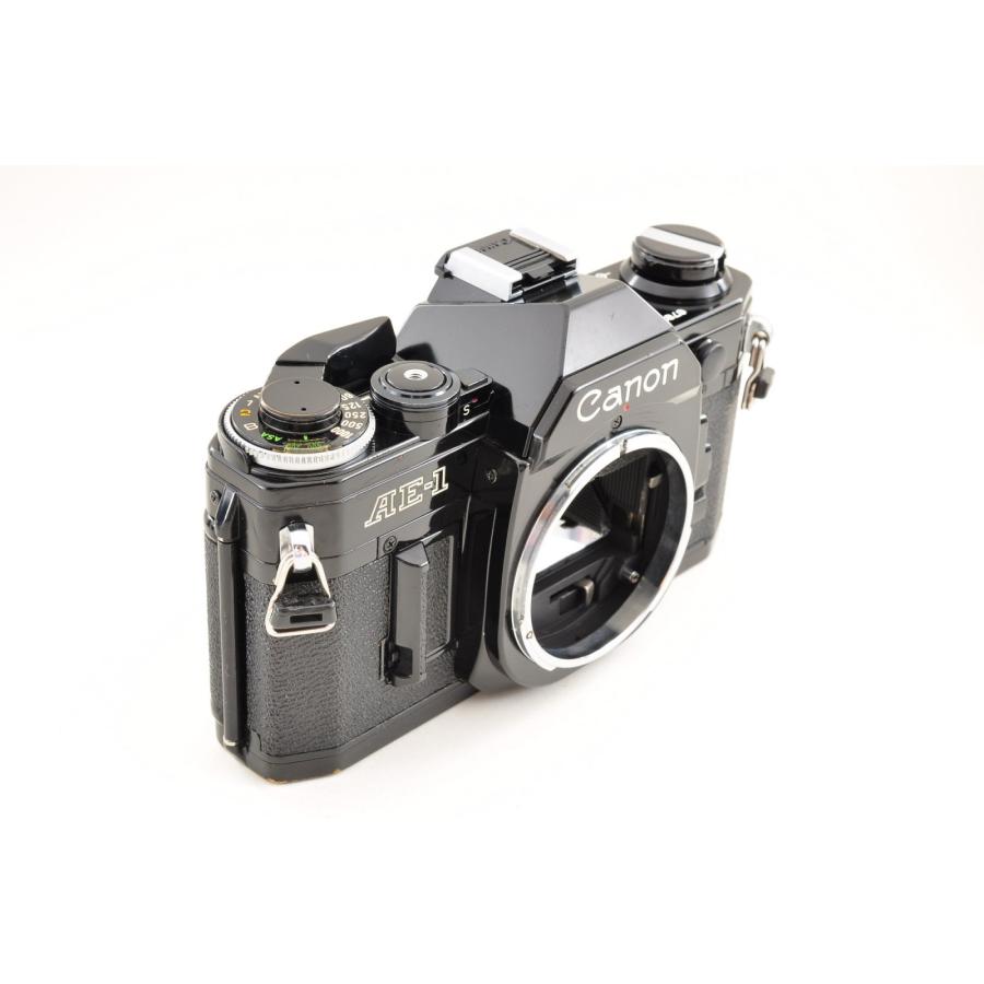 Canon AE-1 Black フィルムカメラ ボディ 一眼レフ ブラックの画像
