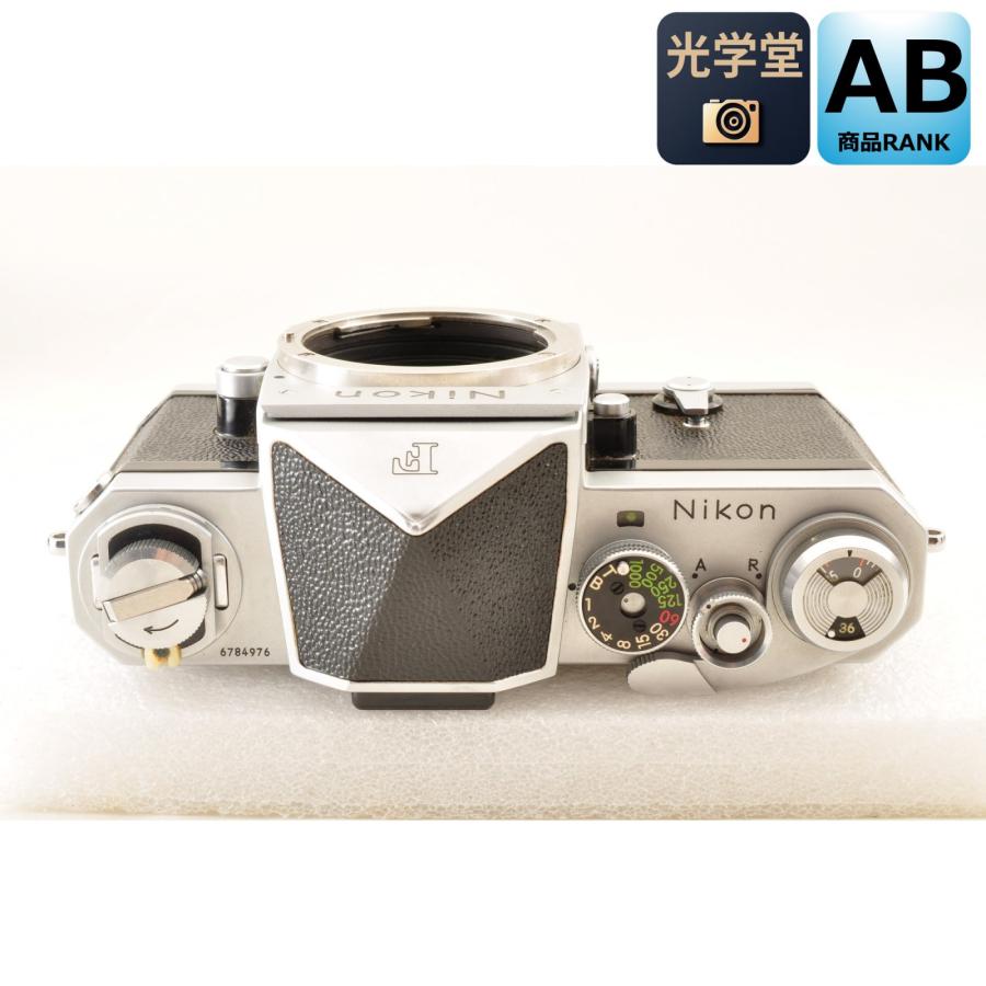 Nikon F アイレベル シルバー 35mm フィルム一眼レフカメラ ボディ , 元箱,ケース付きの画像