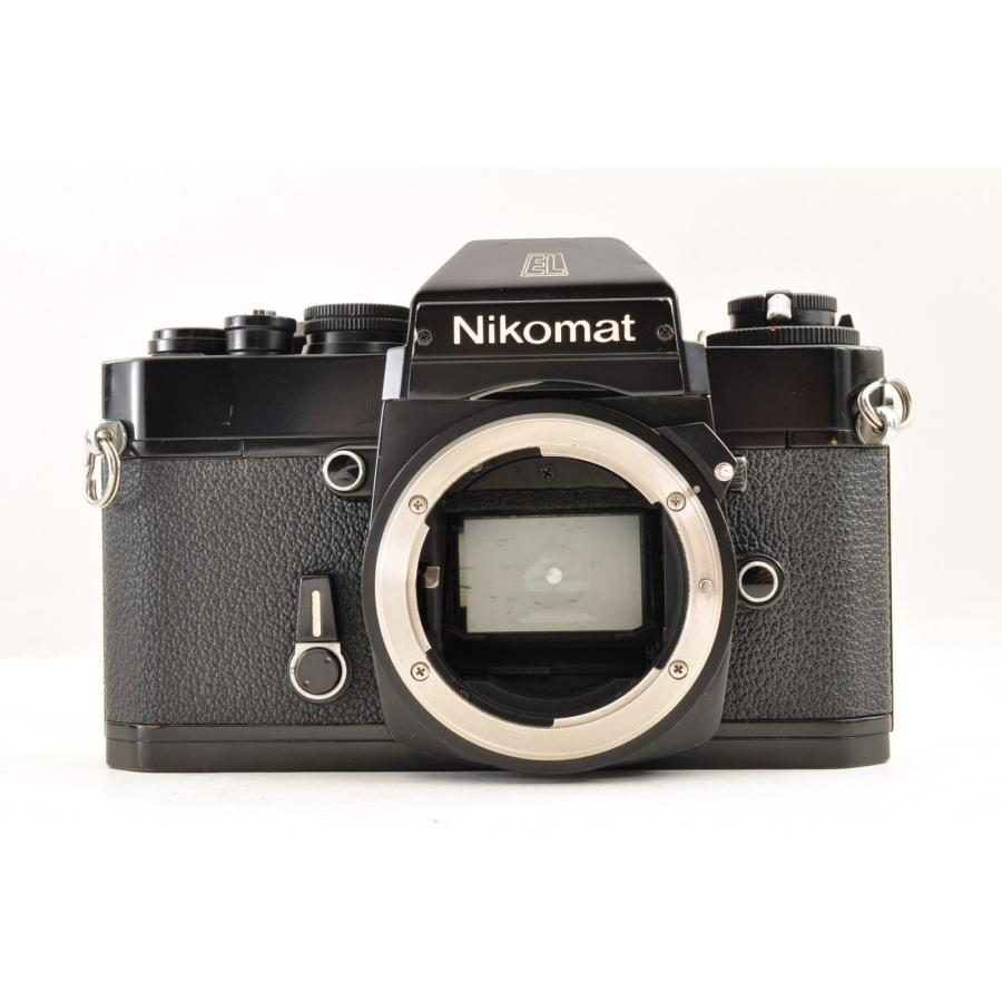 Nikon Nikomat EL Black + Micro 55mm f/3.5 カメラレンズセットの画像
