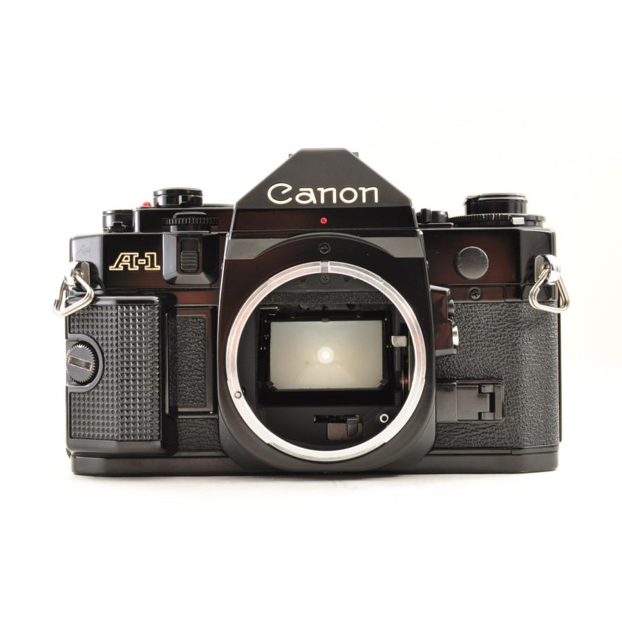 Canon A-1 ブラック NFD 50mm f1.4 フィルムカメラ 一眼レフ レンズセット_8